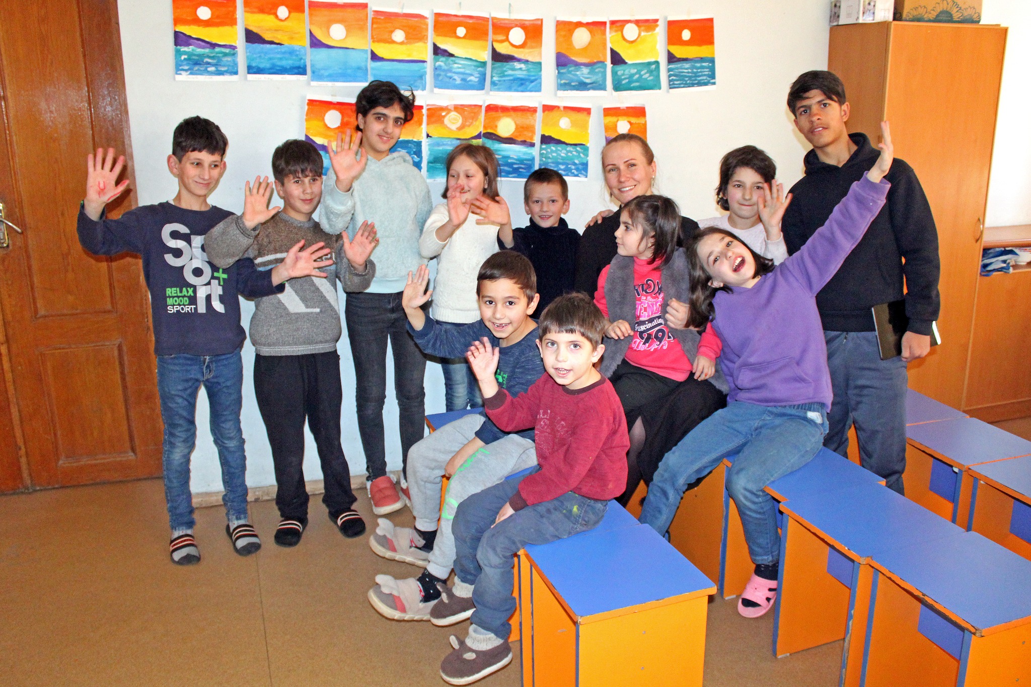 Русский дом в Гюмри побывал в гостях у воспитанников Центра поддержки ребенка и семьи